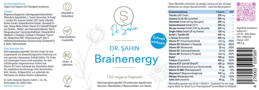 Dr. Şahin Brainenergy* (Denkstark)