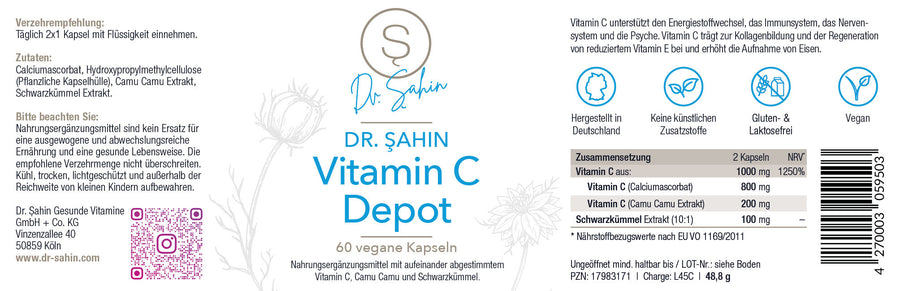 Dr. Şahin Vitamin C Depot