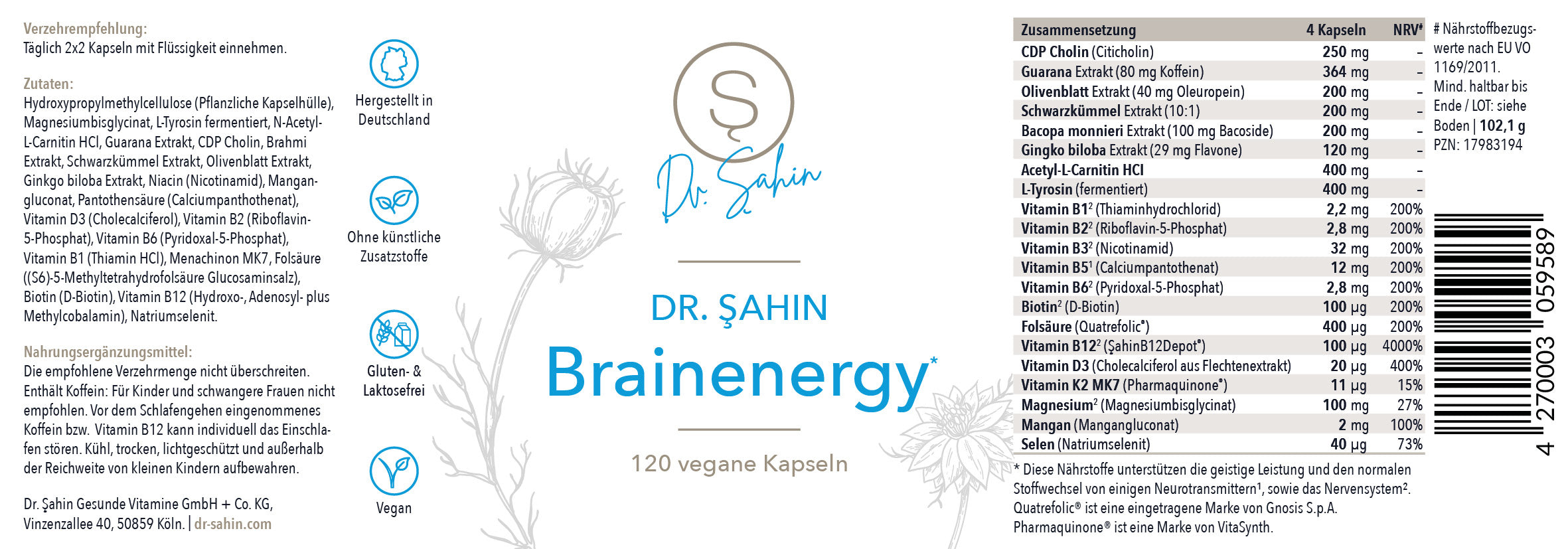 Dr. Şahin Brainenergy*