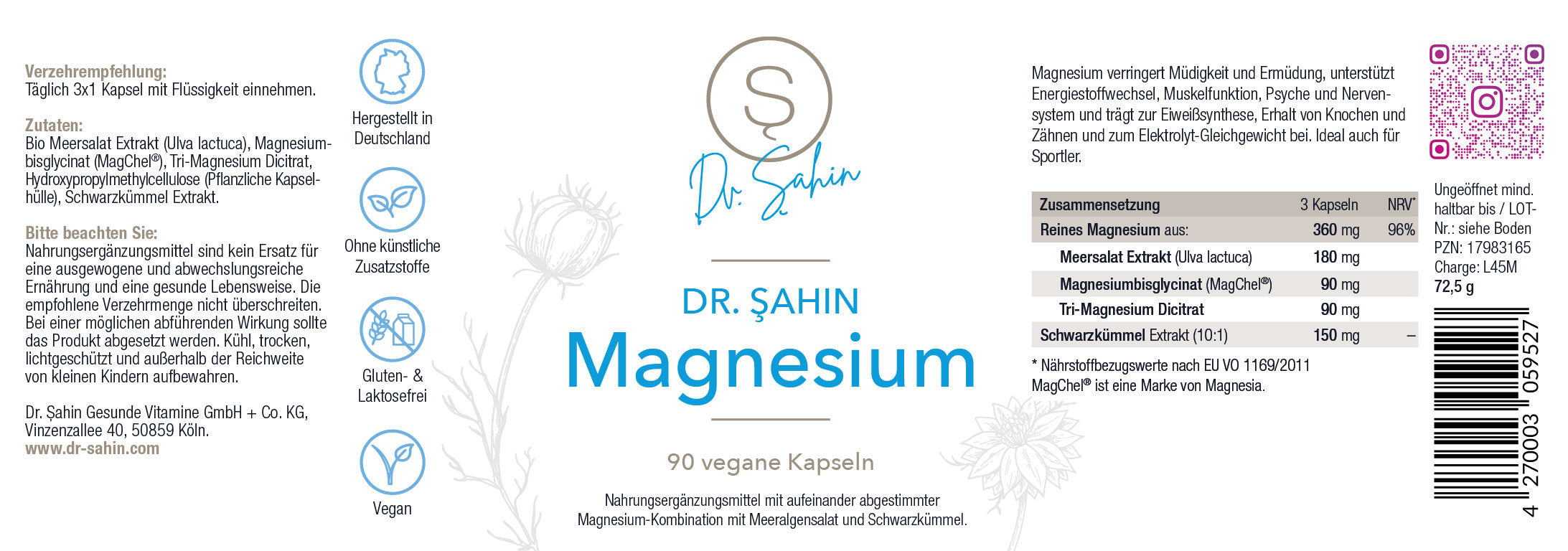 Dr. Şahin Magnesium